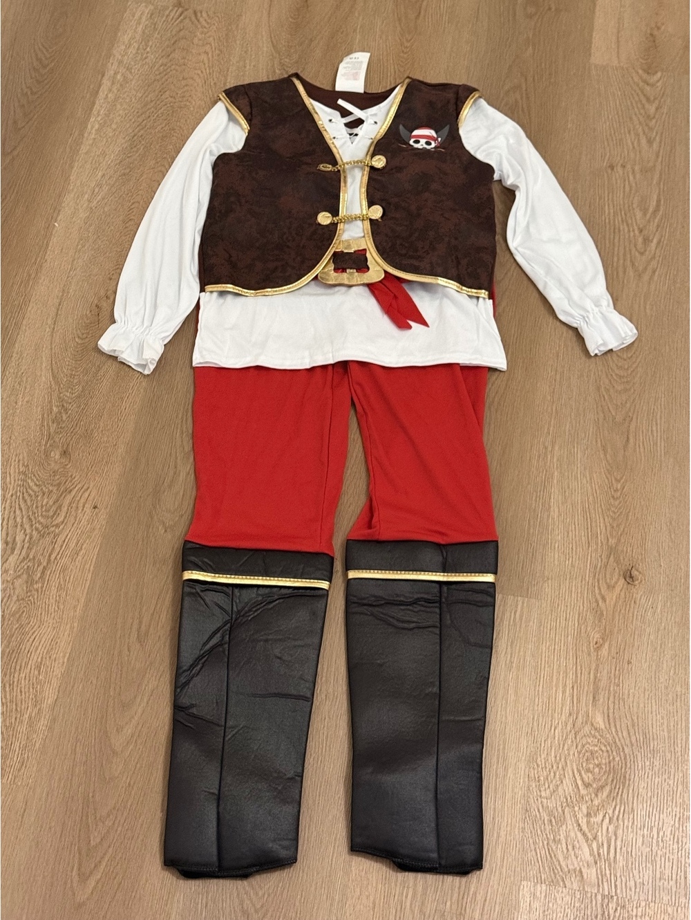 Spooktacular Creations Boys Pirate Costume Size L 10-12